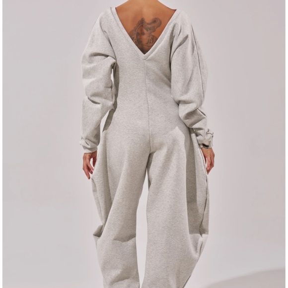 🔥NWT AKIRA COMFY COZY SWEATSHIRT JUMPSUIT - 2X - Picture 2 of 3